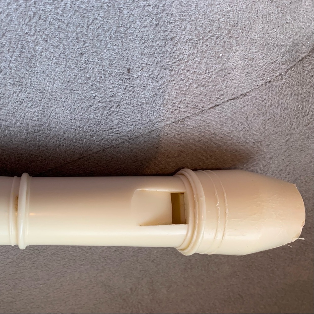 RECORDER MUSICAL INSTRUMENT Plastic Soprano Ivory color 14” x 2”
× 2”GUC - Picture 7 of 10